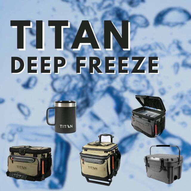 TITAN（タイタン）」クーラーボックス新商品先行販売のお知らせ